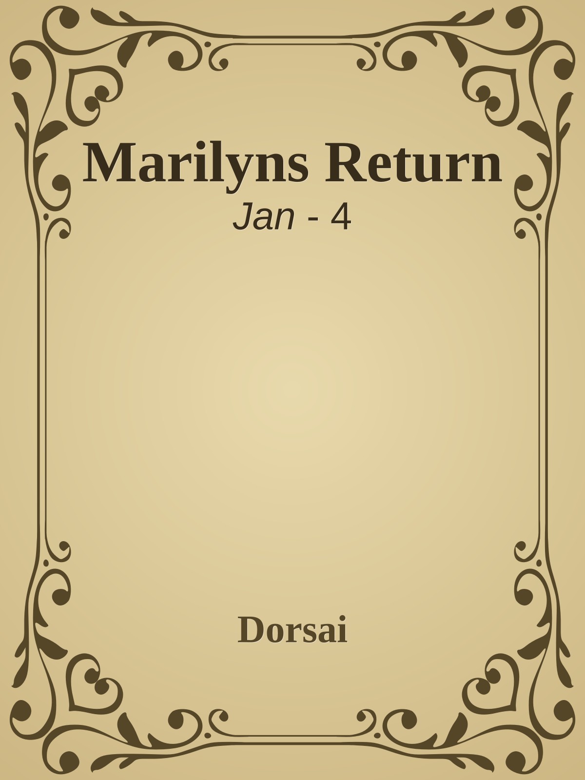 Marilyns Return