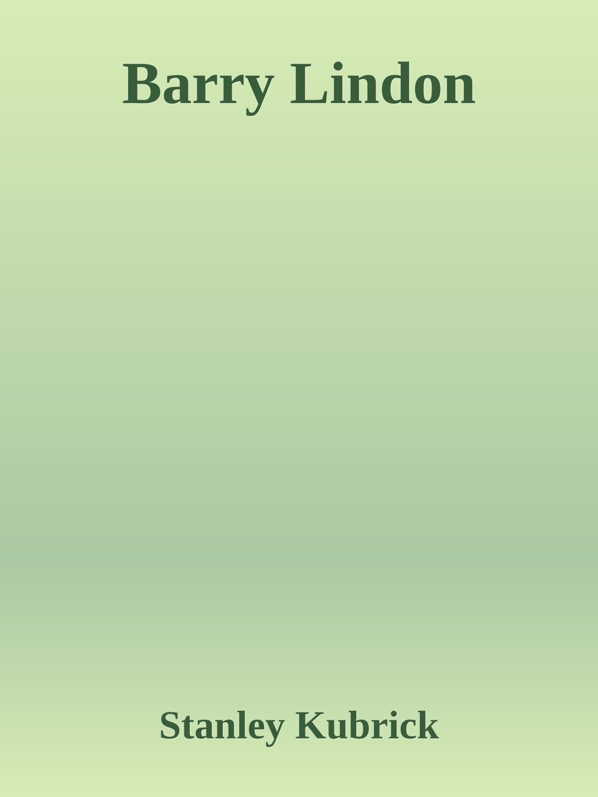 Barry Lindon