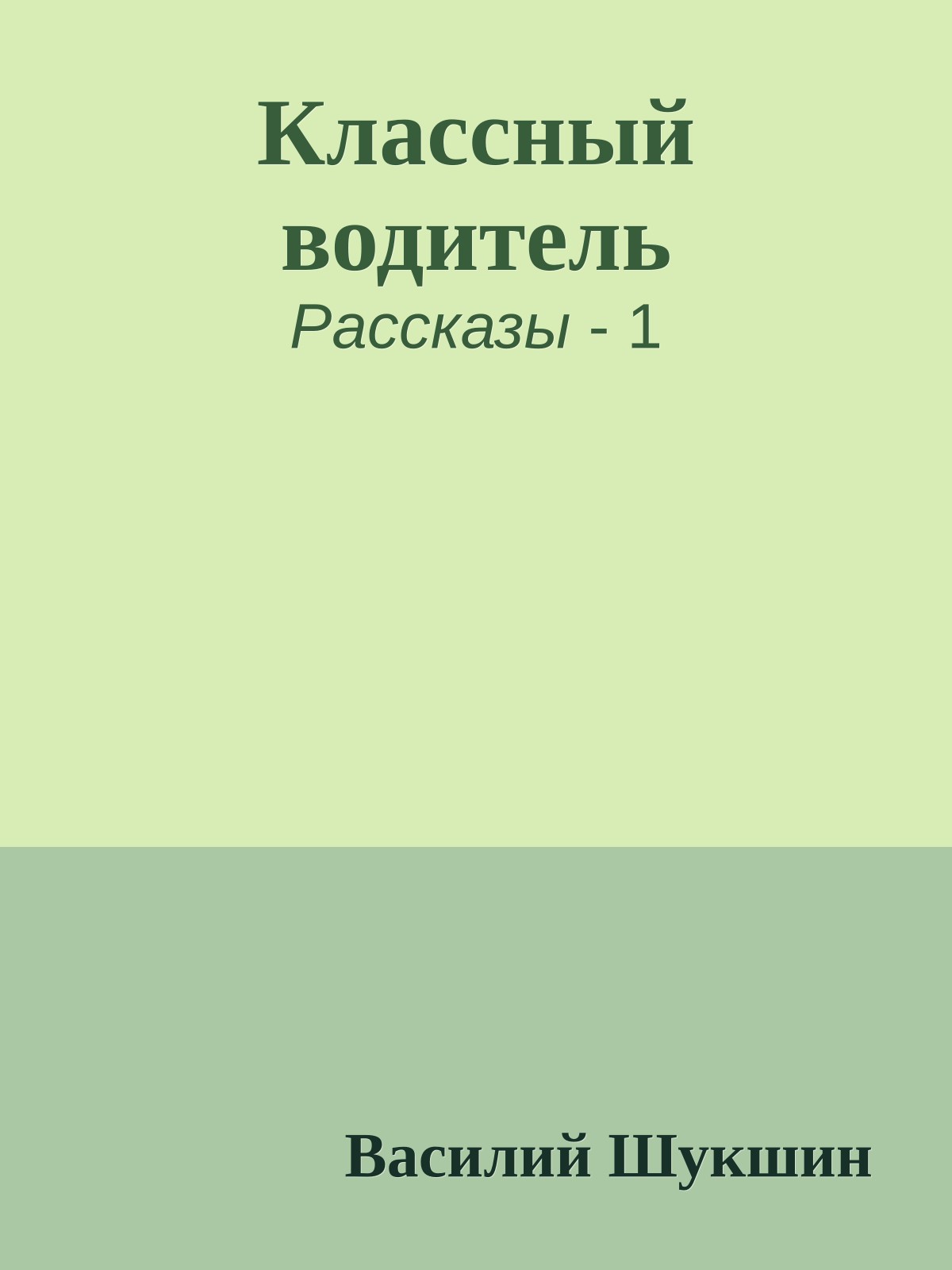 Классный водитель