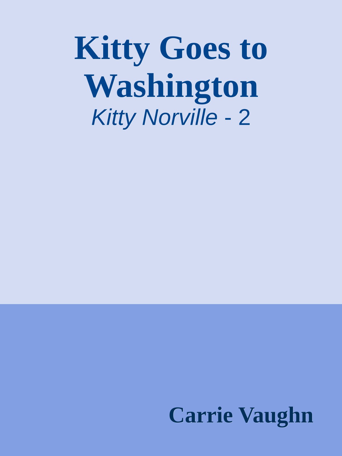 Kitty Goes to Washington