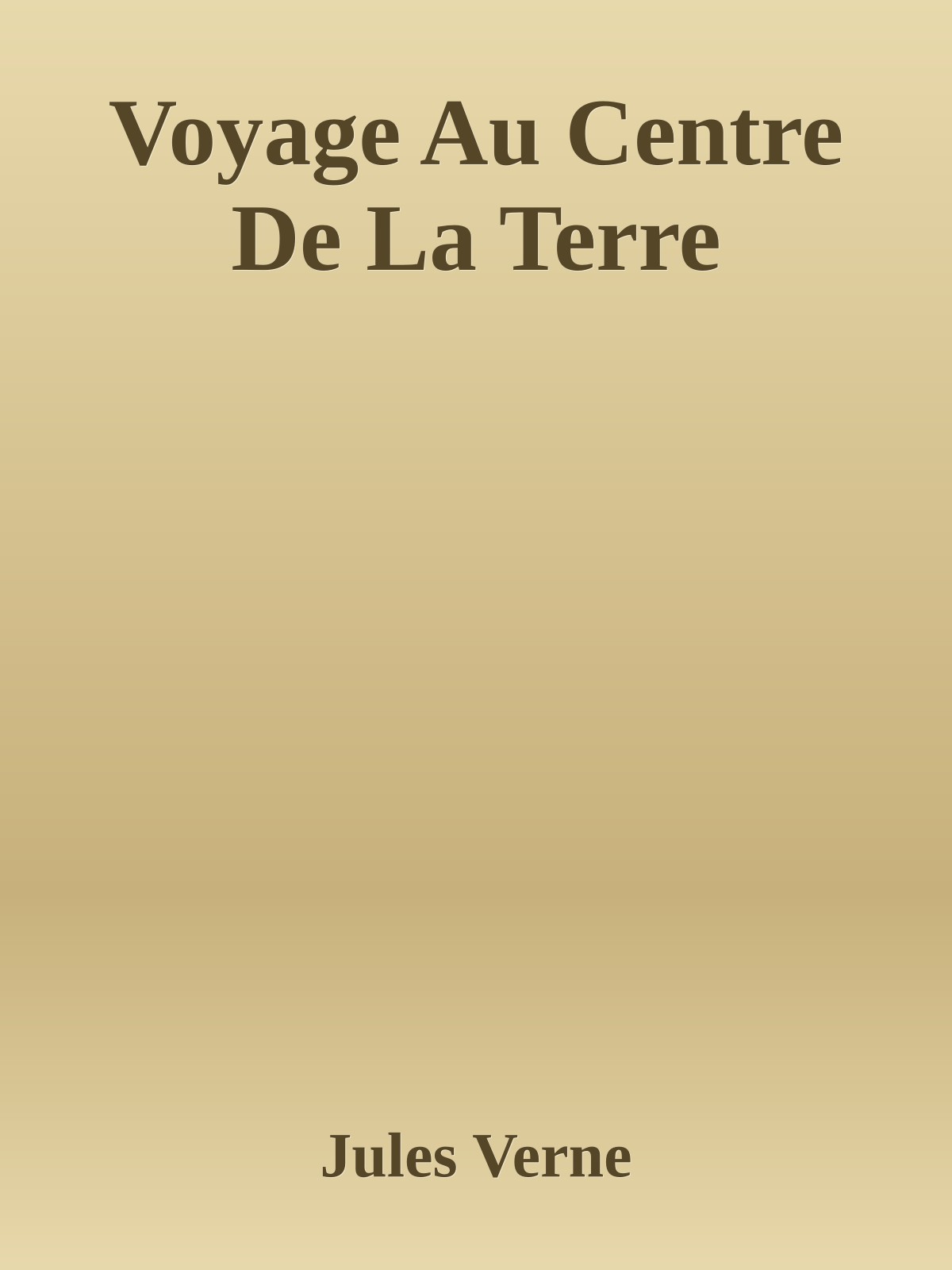 Voyage Au Centre De La Terre