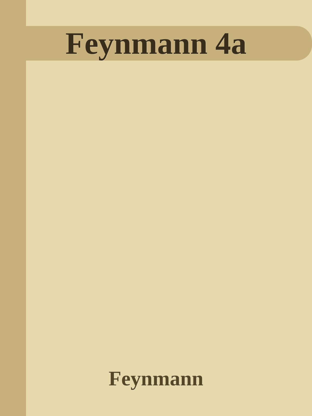 Feynmann 4a