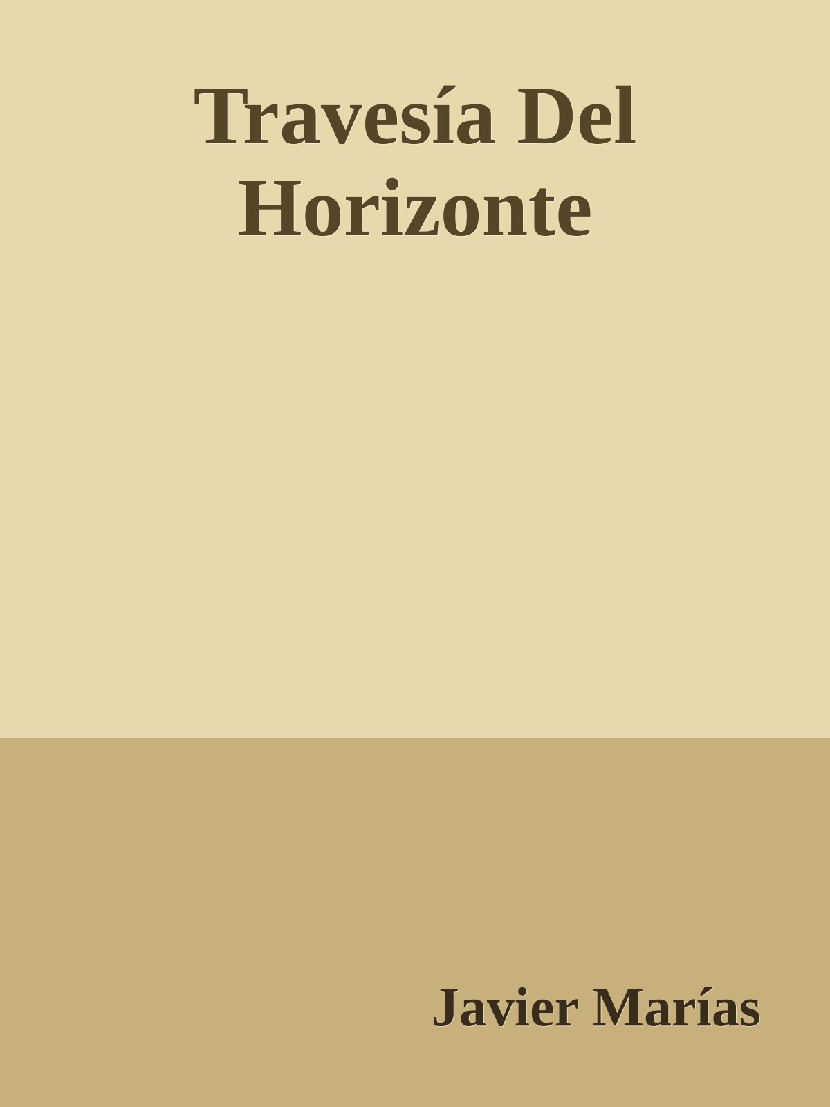 Travesía Del Horizonte