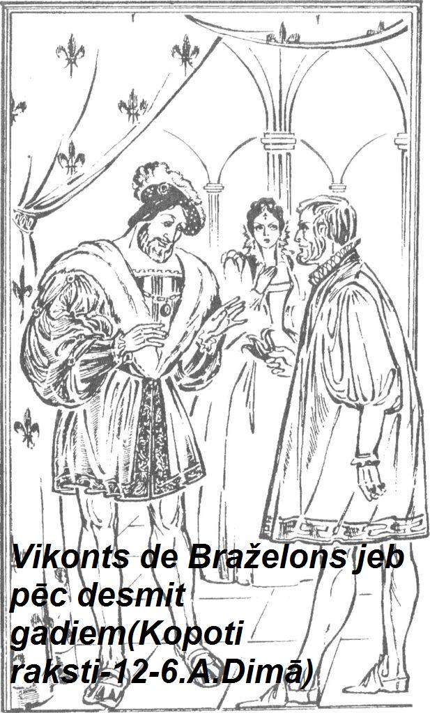 Vikonts de Braželons jeb pec desmit gadiem-6 grāmata