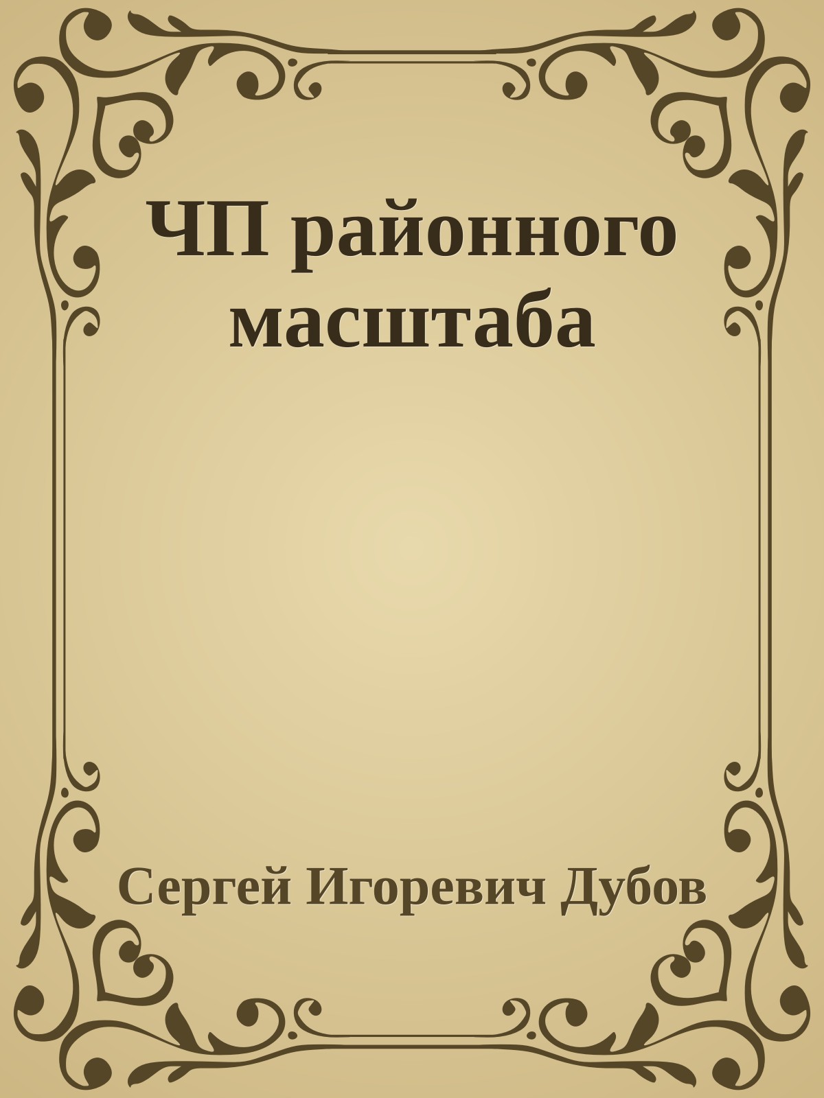 ЧП районного масштаба