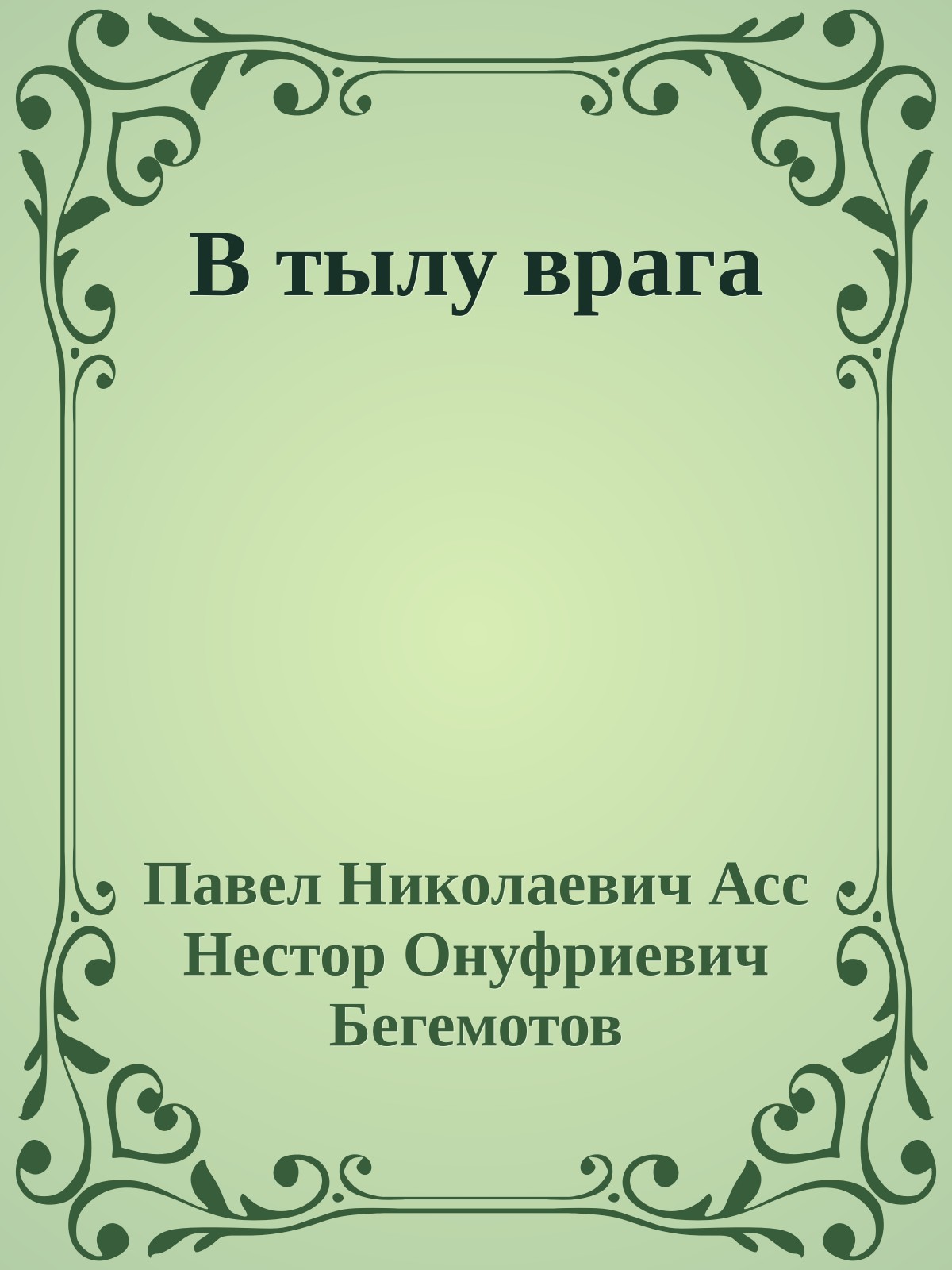 В тылу врага
