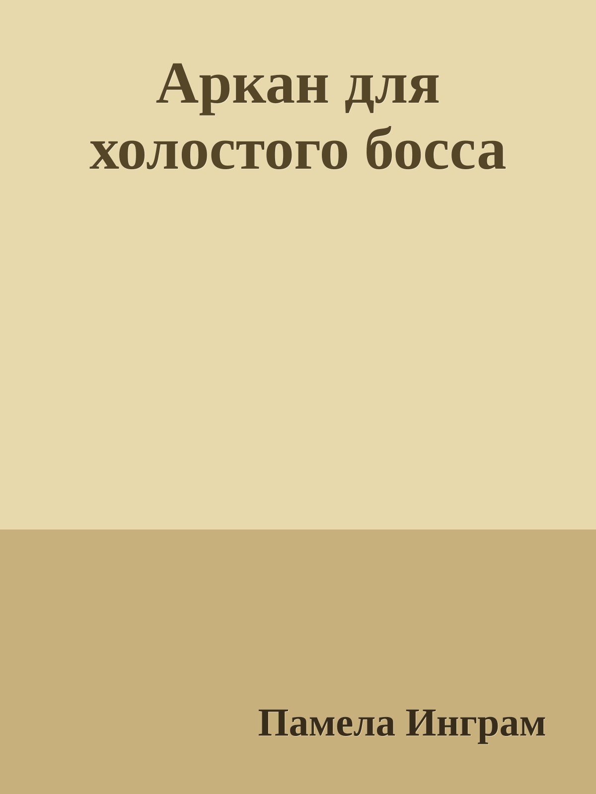 Аркан для холостого босса