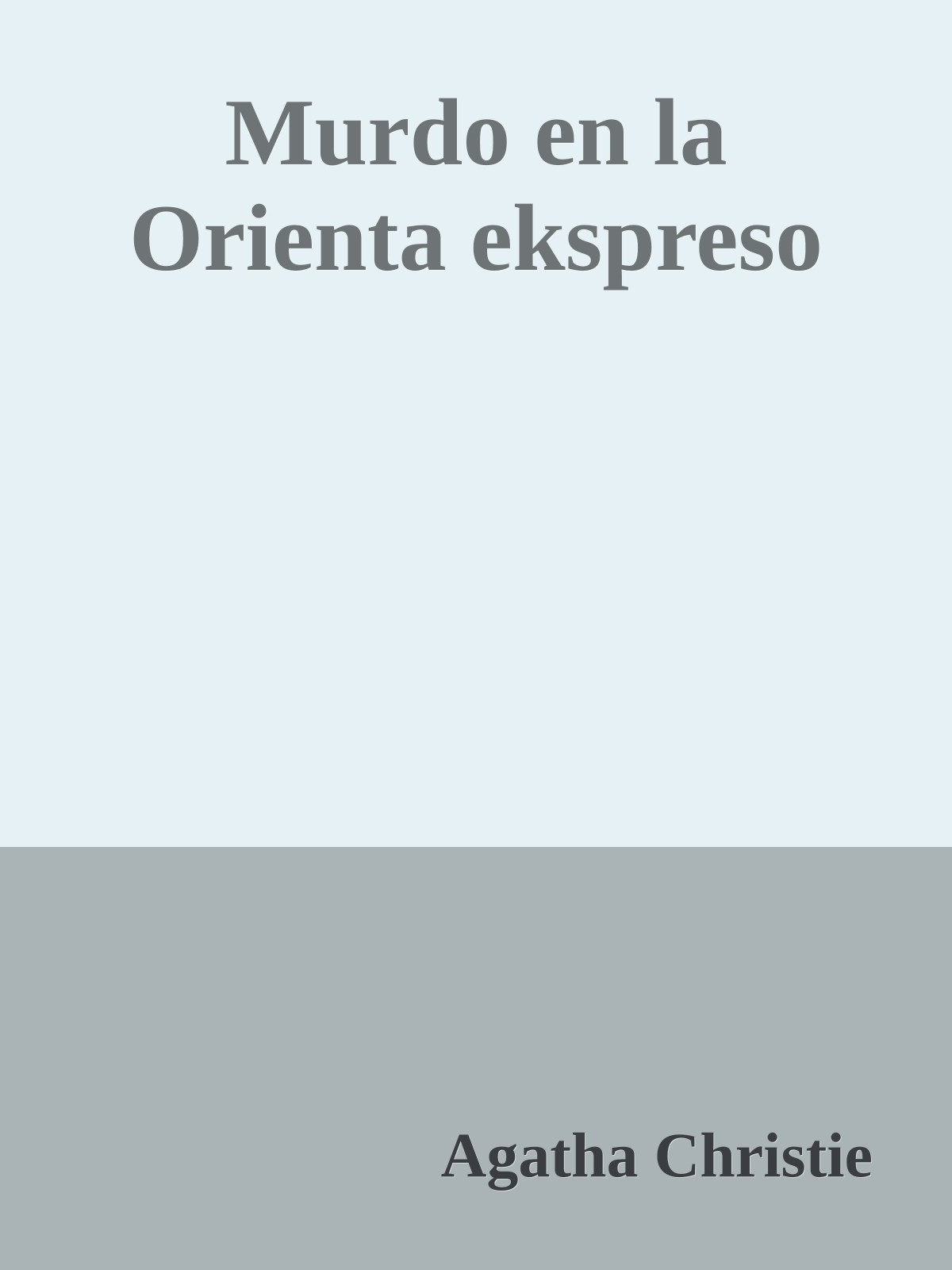 Murdo en la Orienta ekspreso