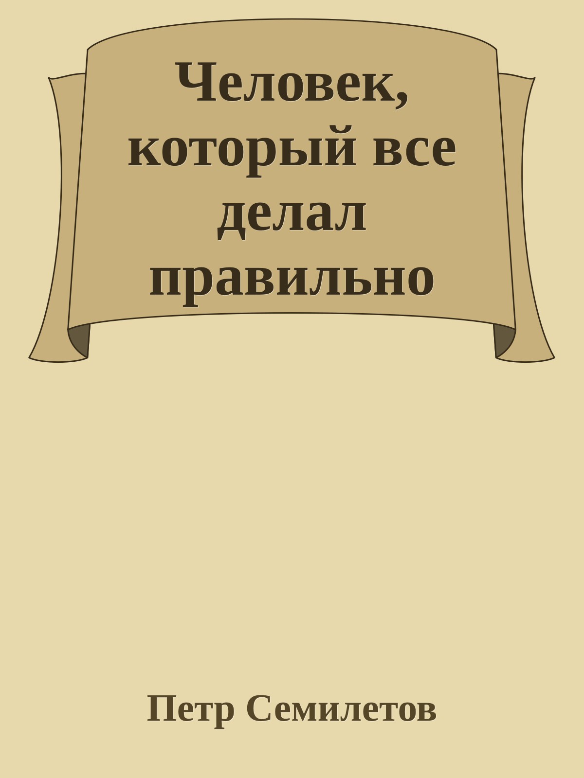 Человек, который все делал правильно
