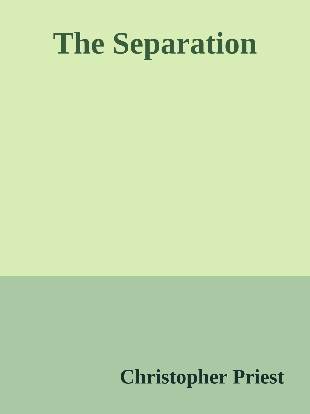 The Separation