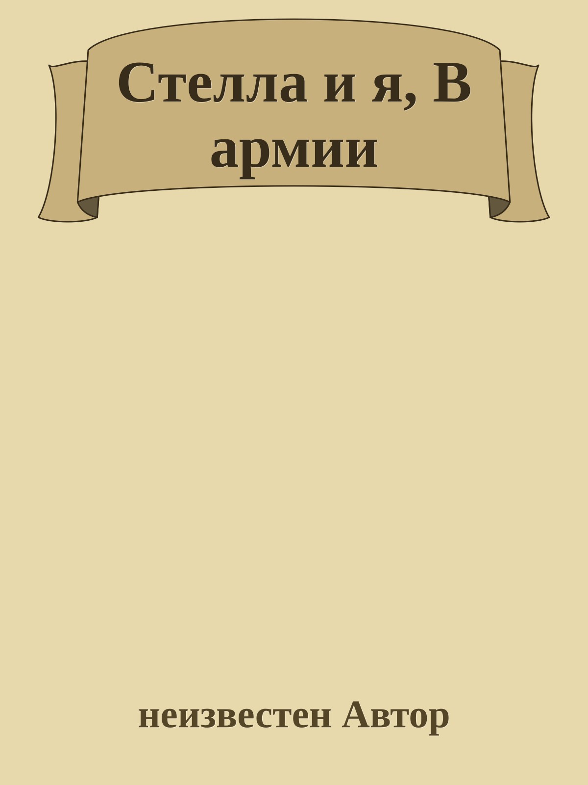 Стелла и я, В армии