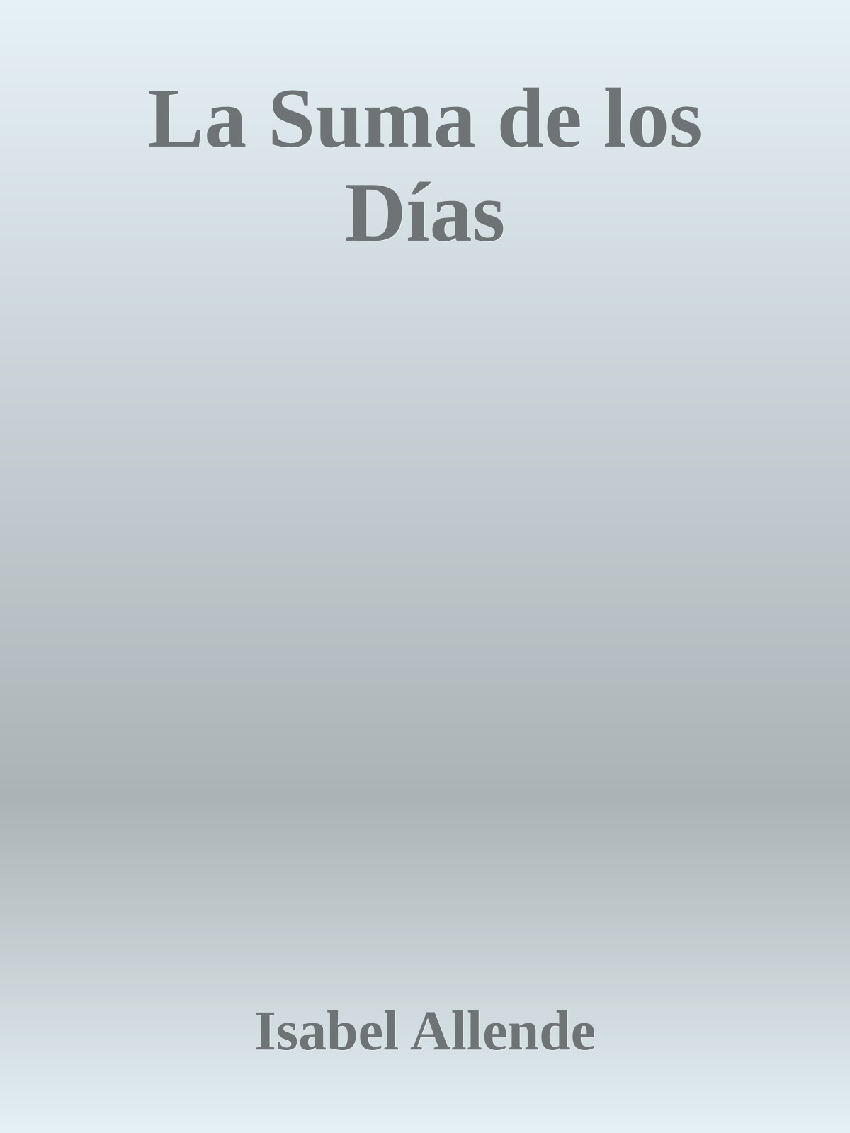 La Suma de los Días