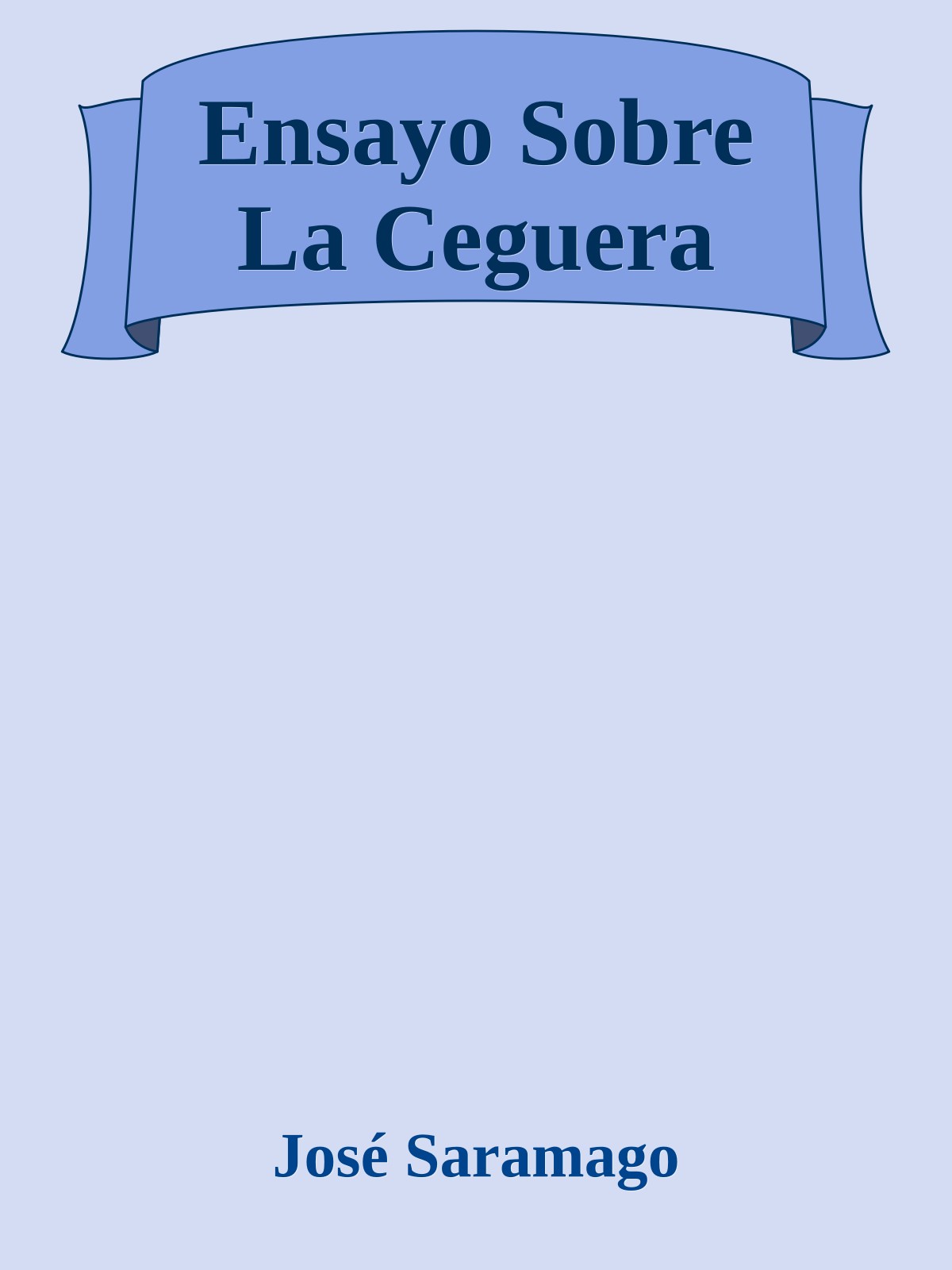 Ensayo Sobre La Ceguera