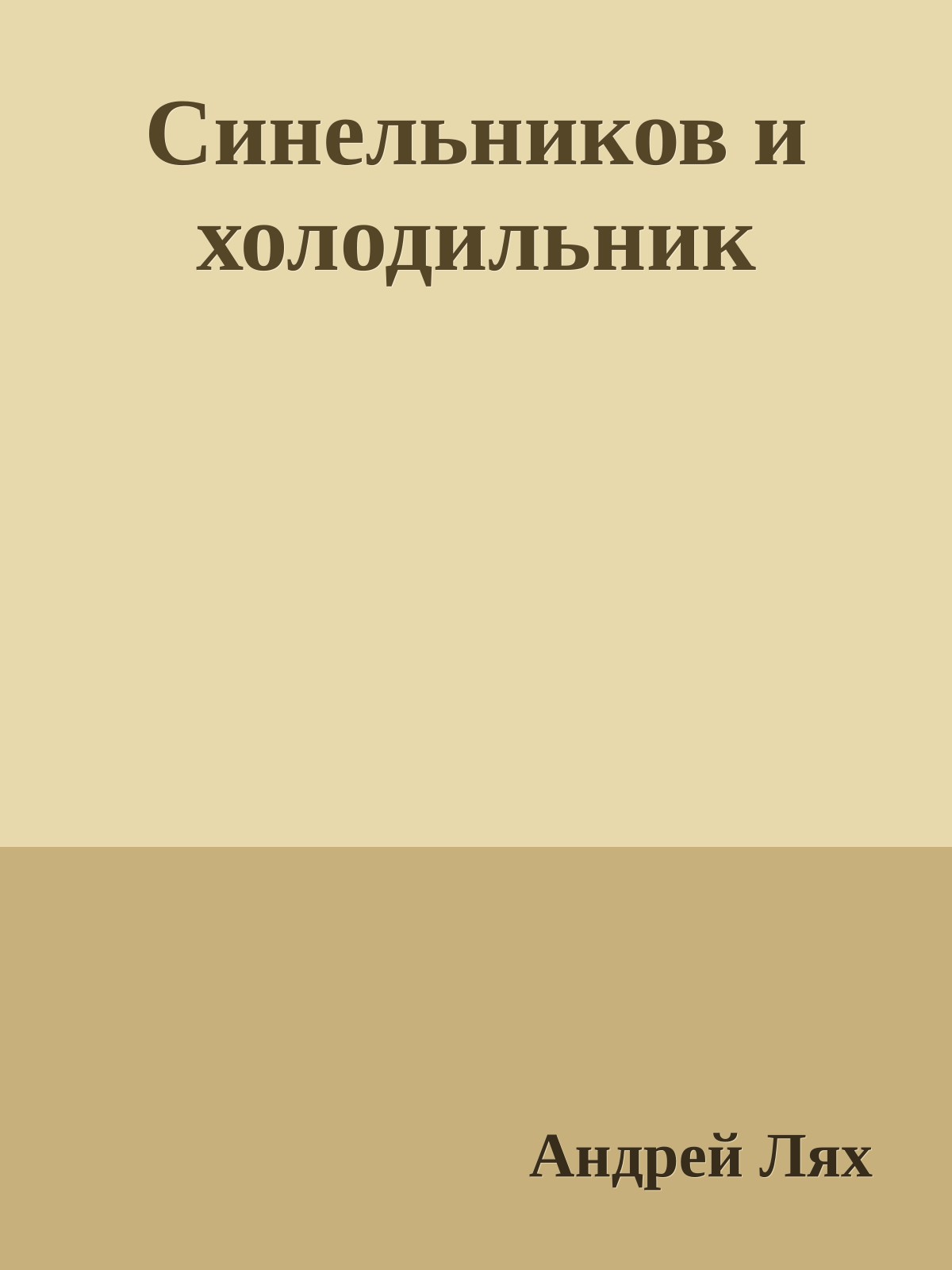 Синельников и холодильник