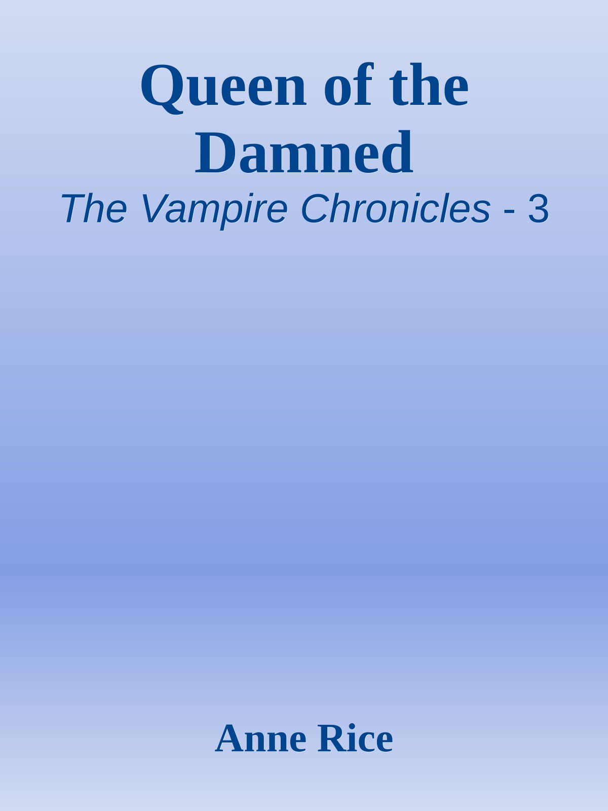 Queen of the Damned