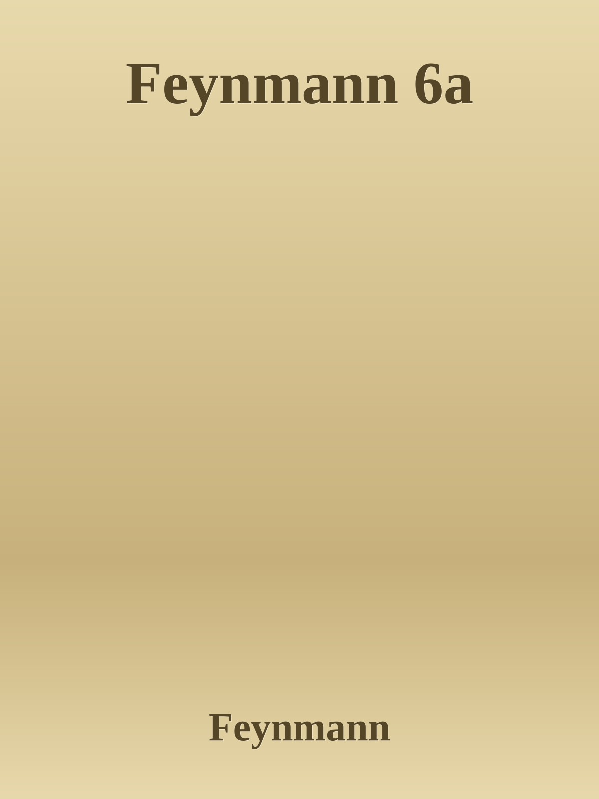 Feynmann 6a