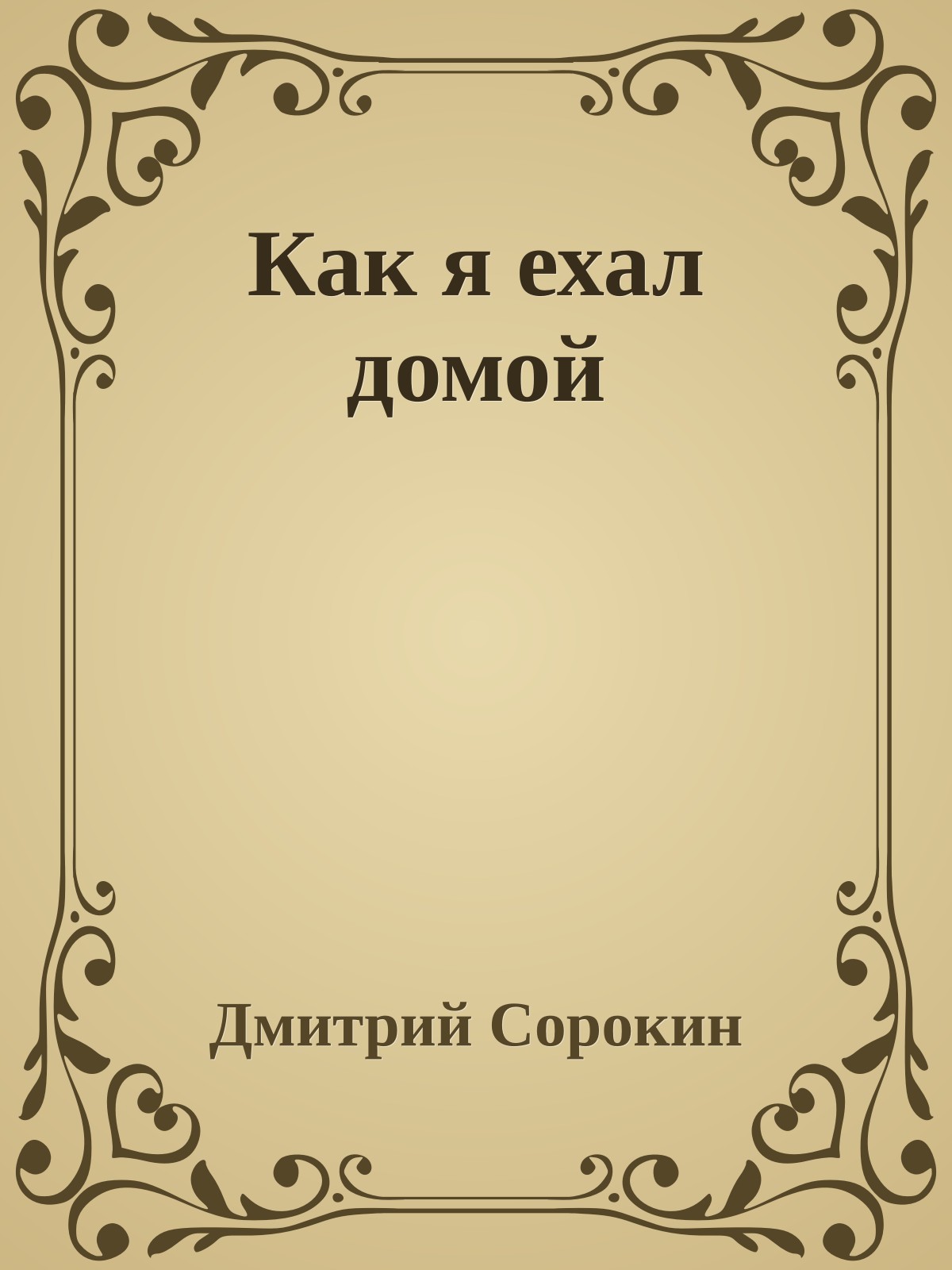 Как я ехал домой