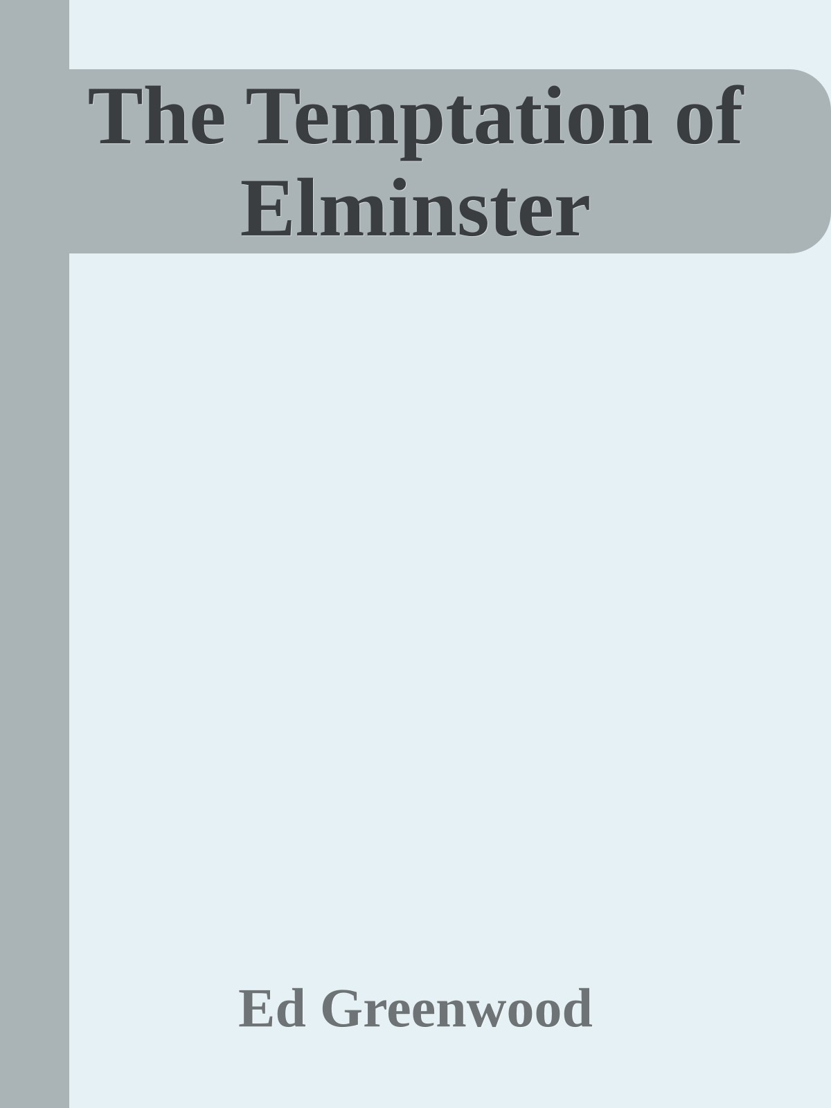 The Temptation of Elminster