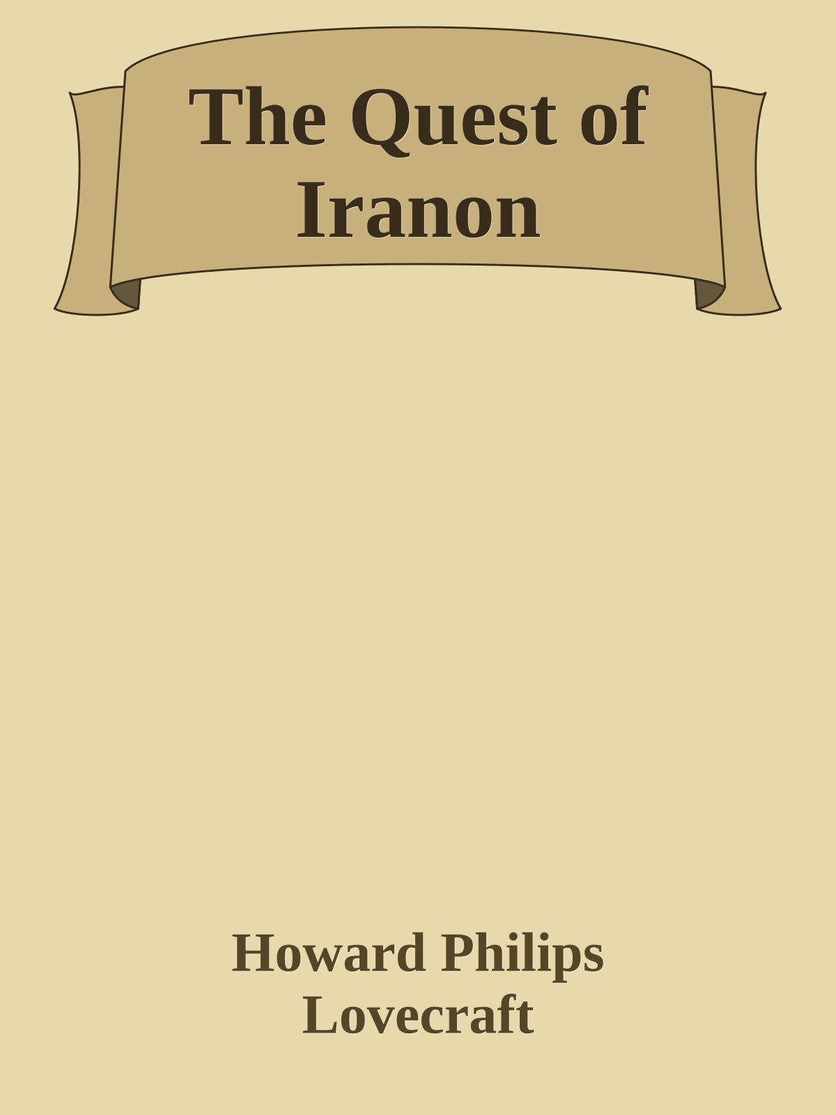 The Quest of Iranon