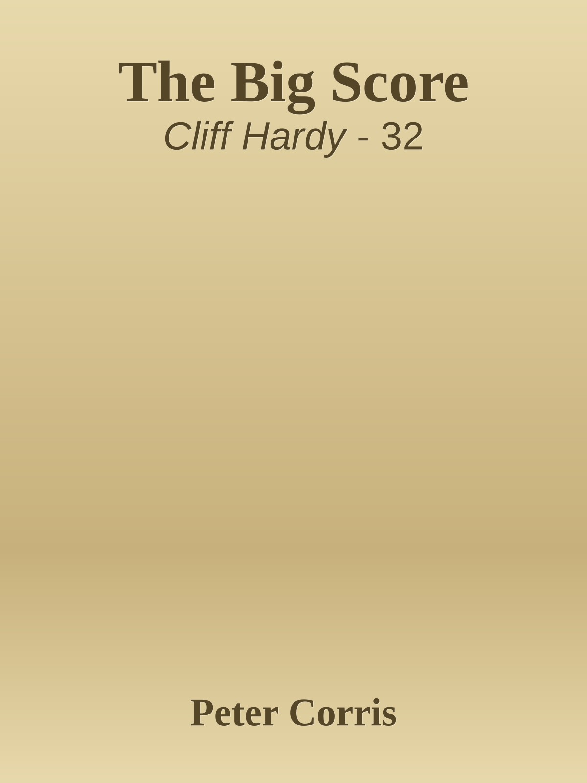 The Big Score