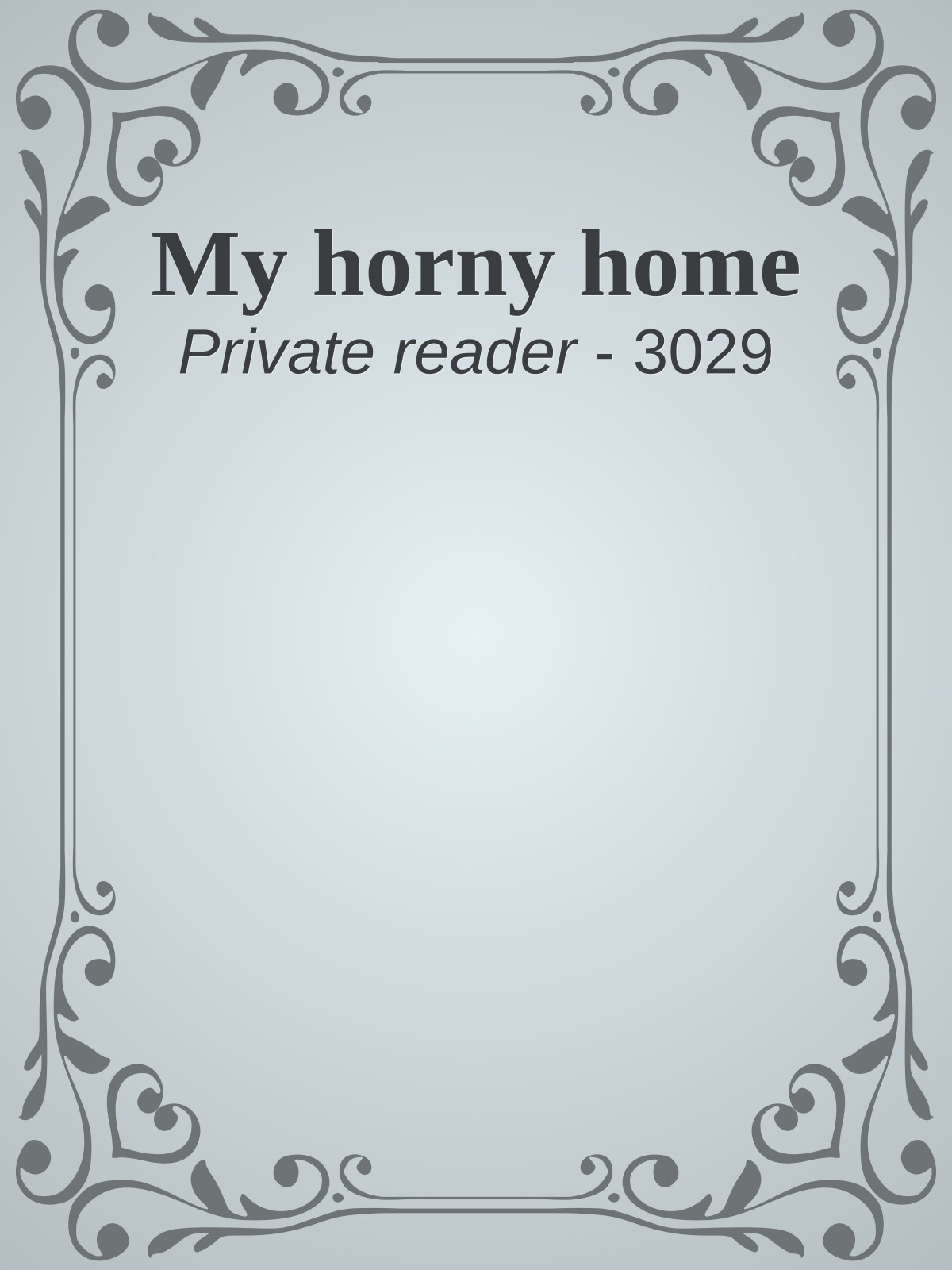 My horny home