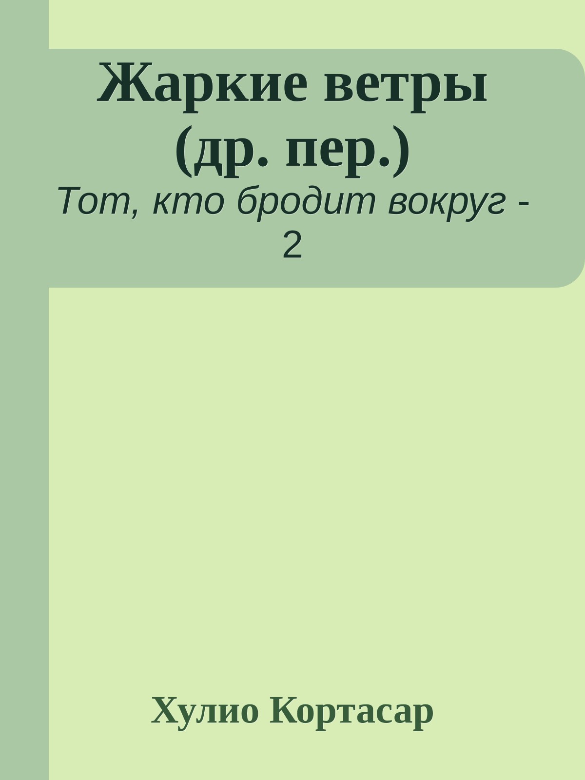 Жаркие ветры (др. пер.)
