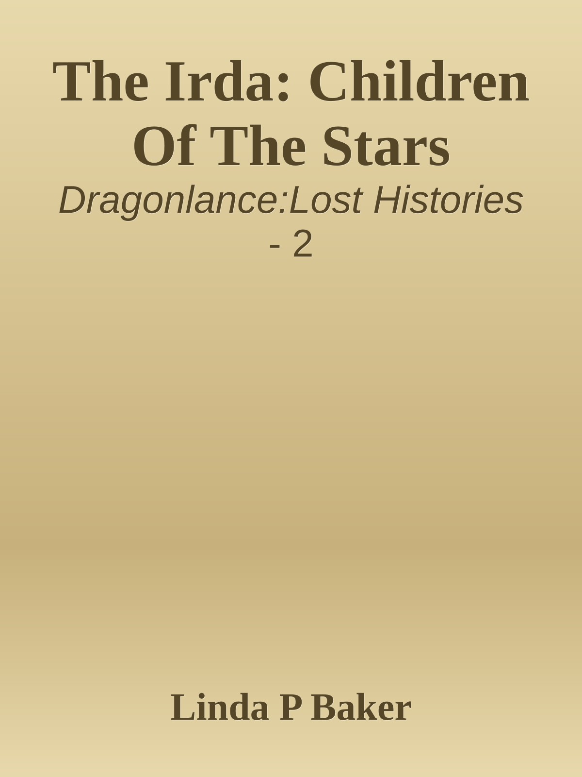 The Irda: Children Of The Stars