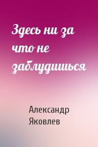 Здесь ни за что не заблудишься