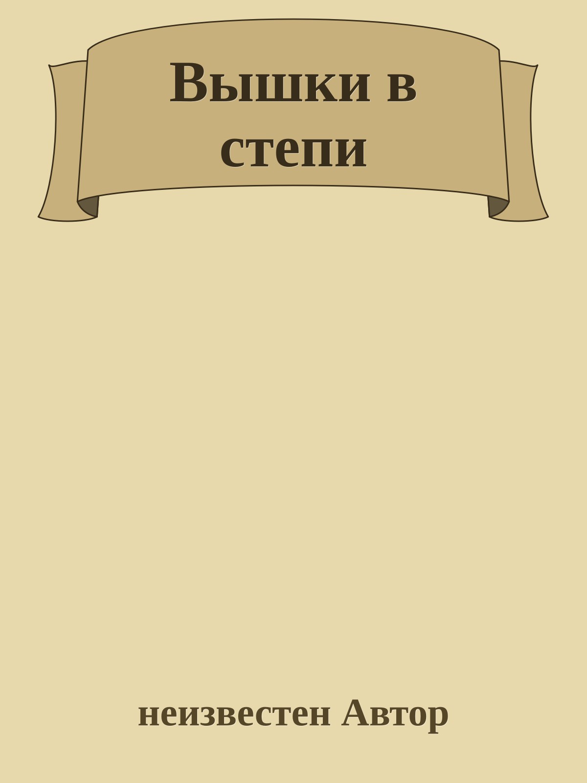 Вышки в степи