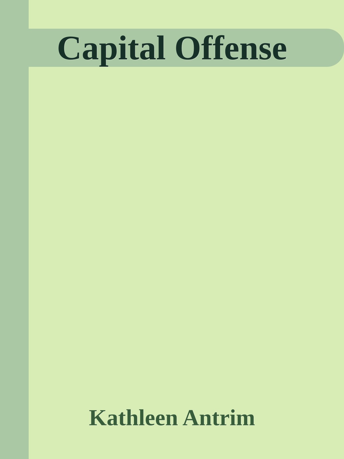 Capital Offense
