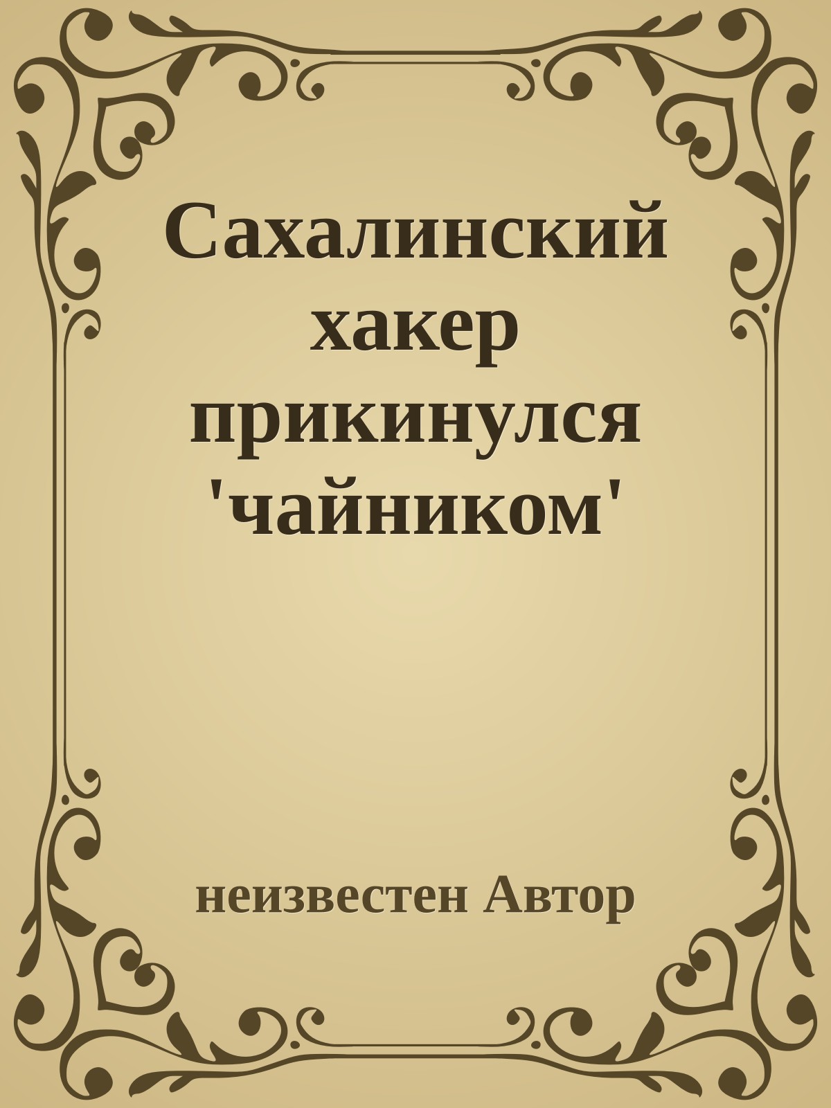 Сахалинский хакер прикинулся 'чайником'