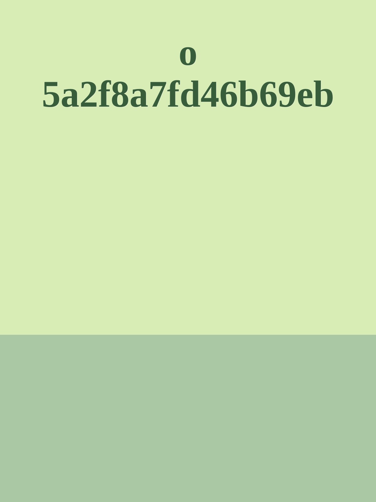 o 5a2f8a7fd46b69eb
