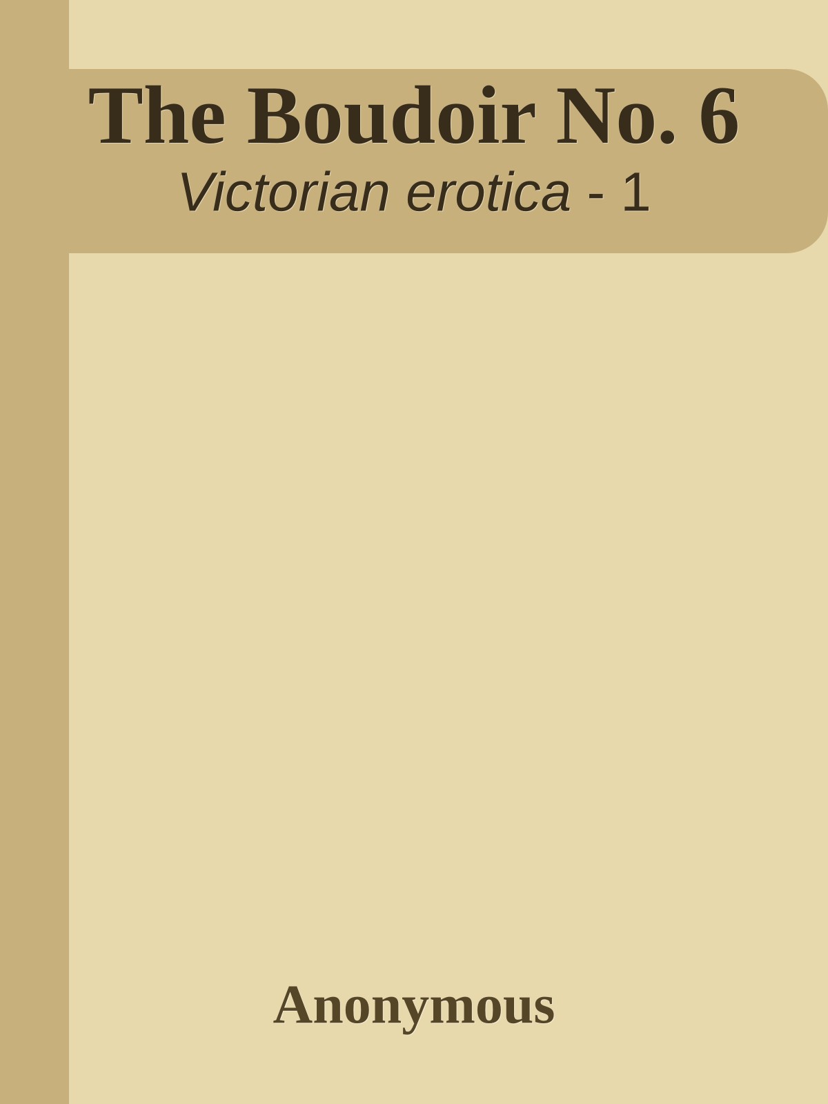 The Boudoir No. 6
