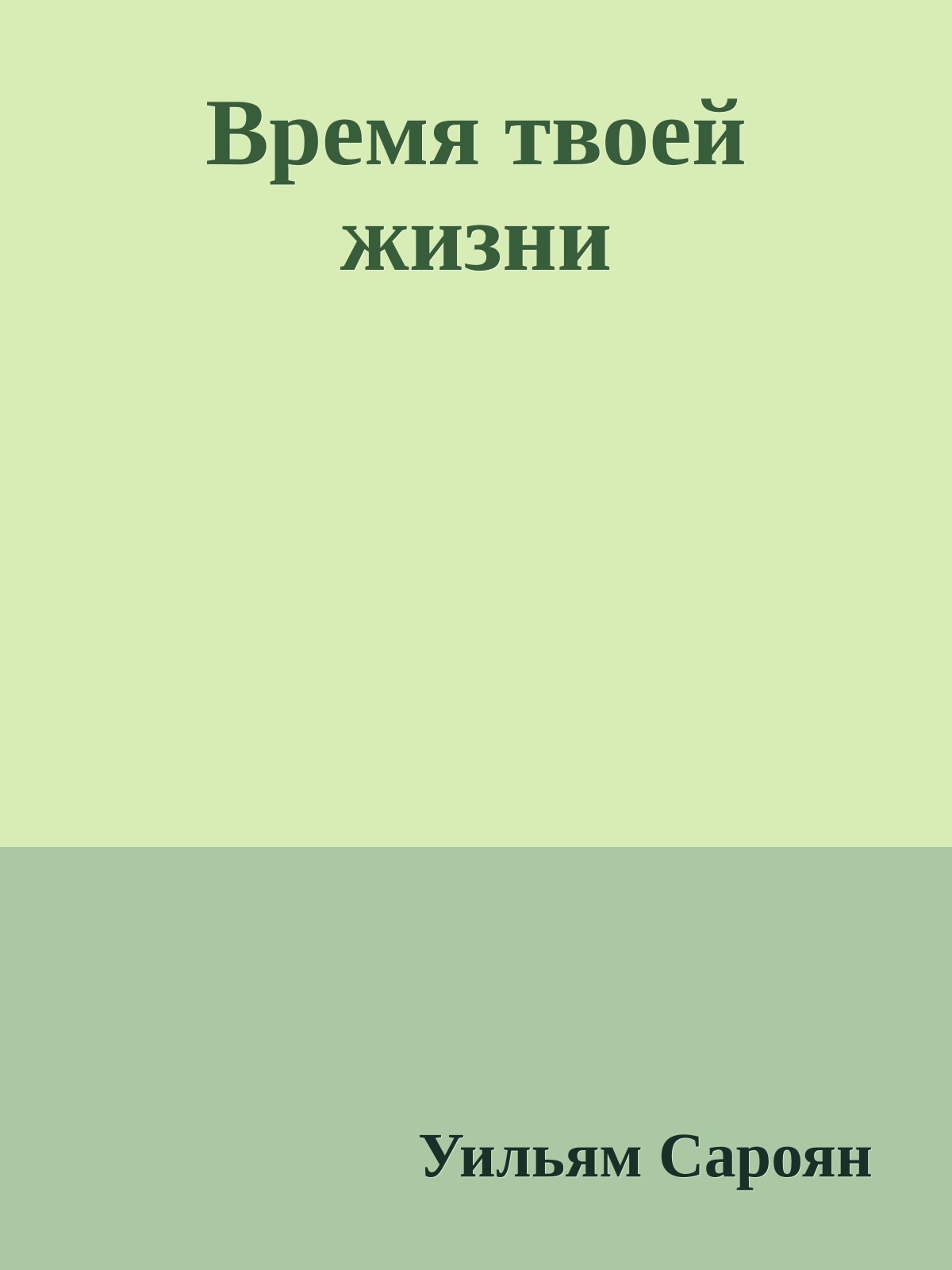 Время твоей жизни