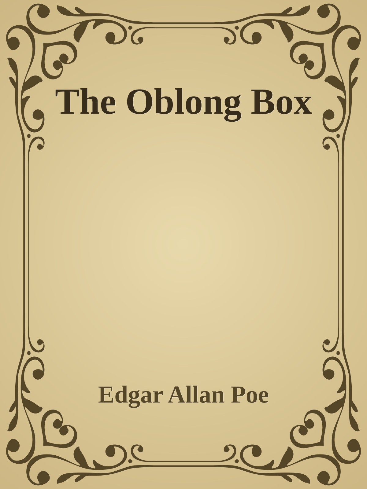 The Oblong Box
