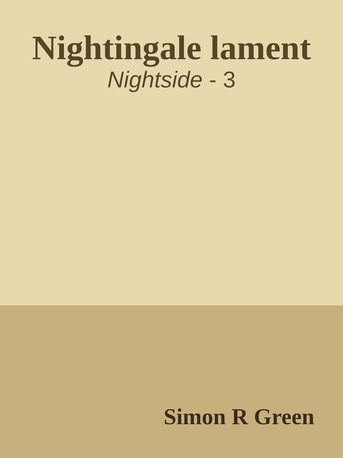 Nightingale lament