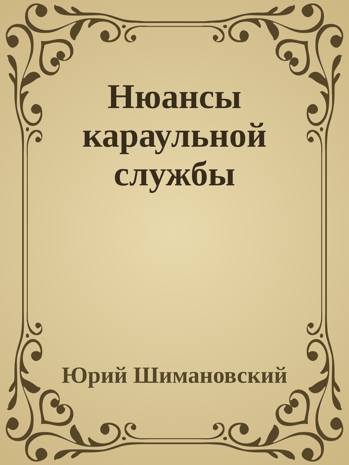 Нюансы караульной службы