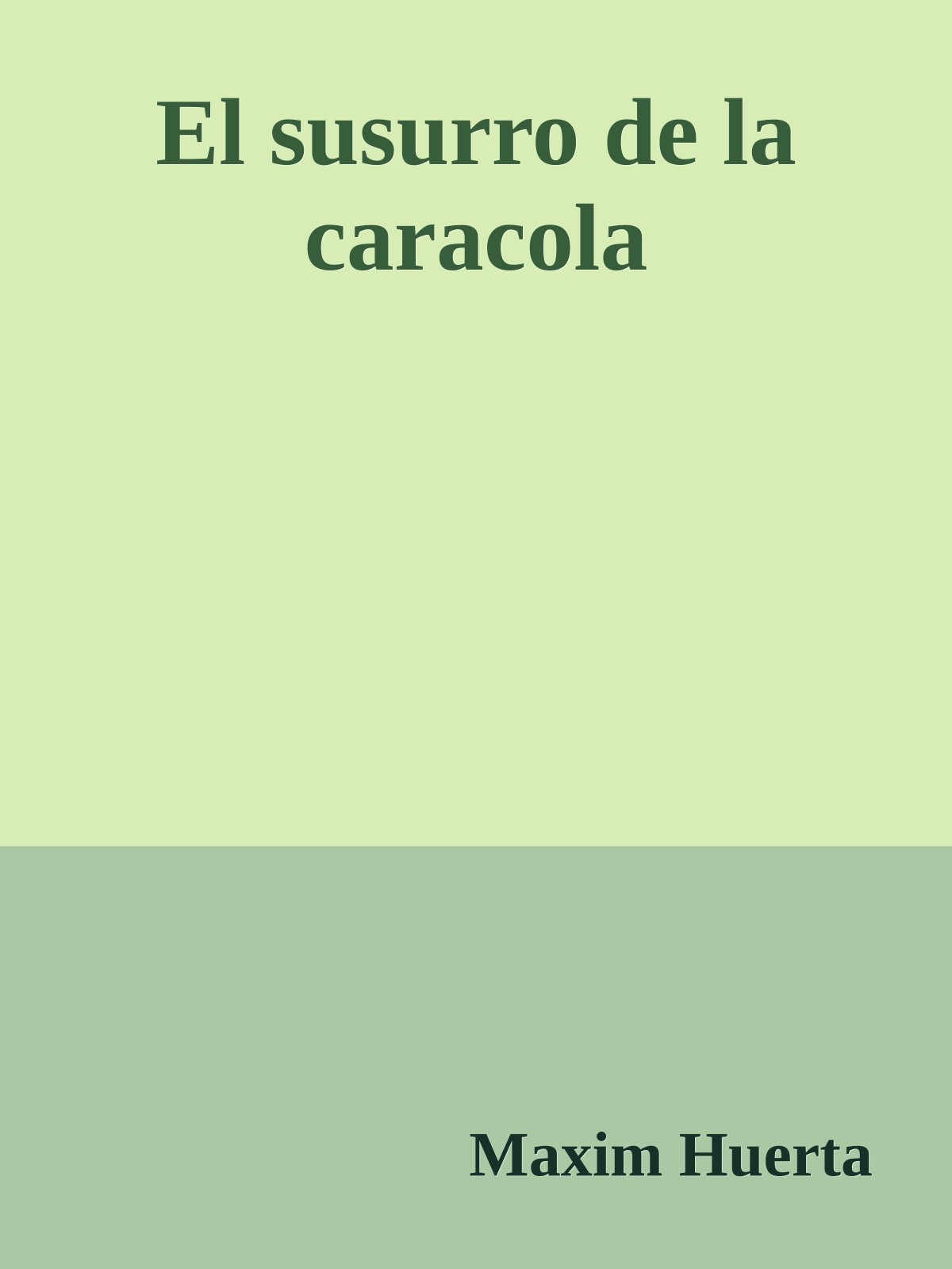 El susurro de la caracola