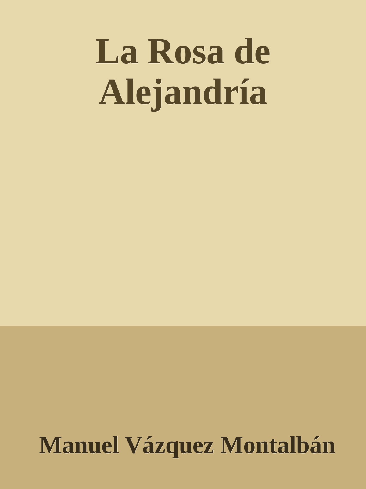 La Rosa de Alejandría