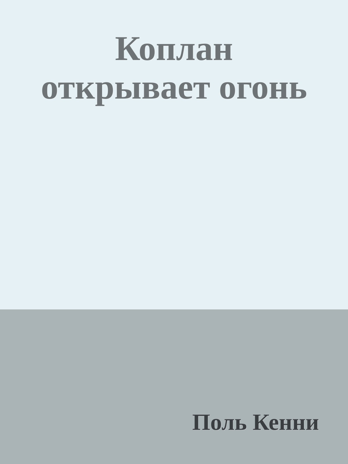 Коплан открывает огонь