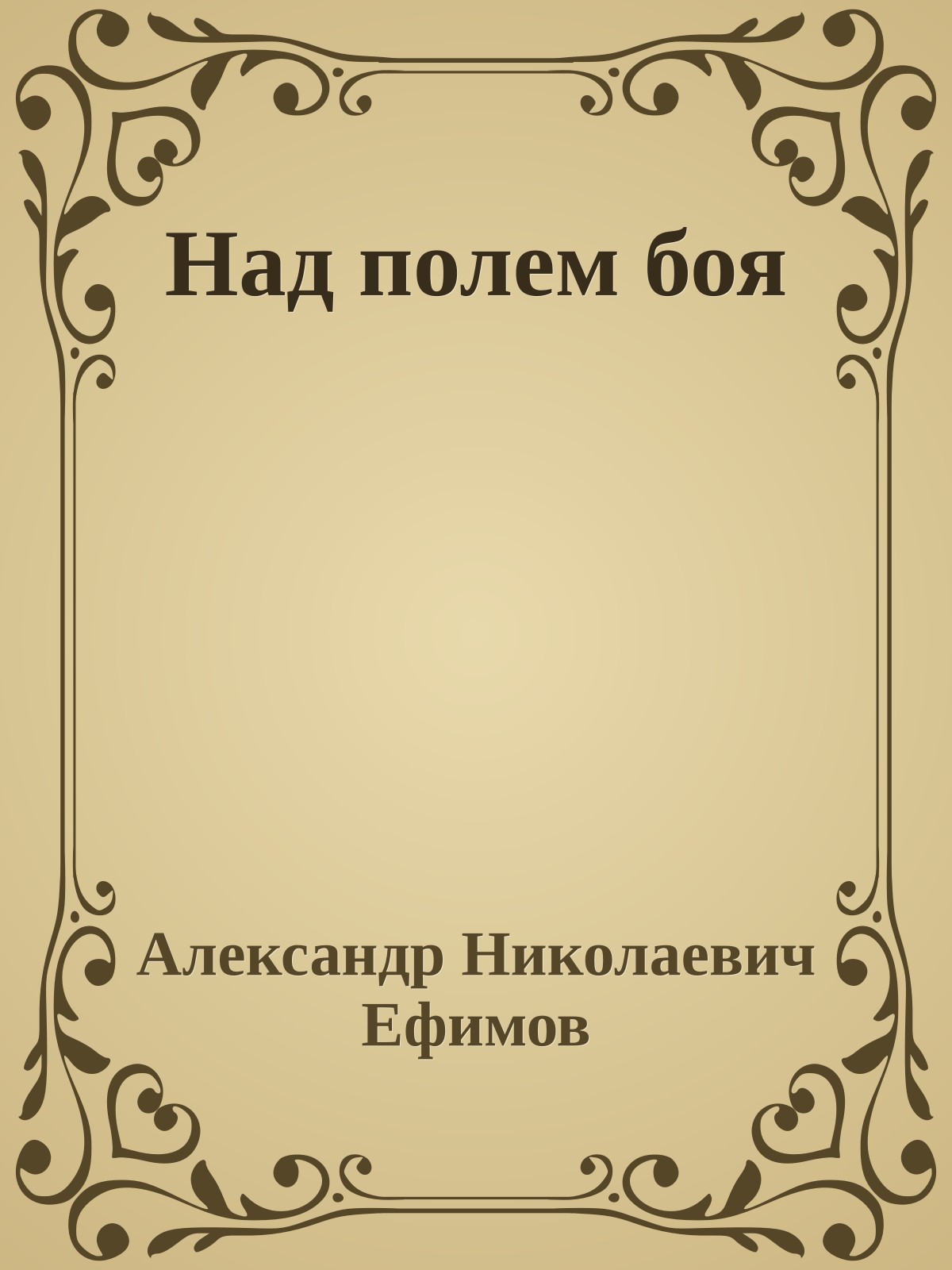 Над полем боя