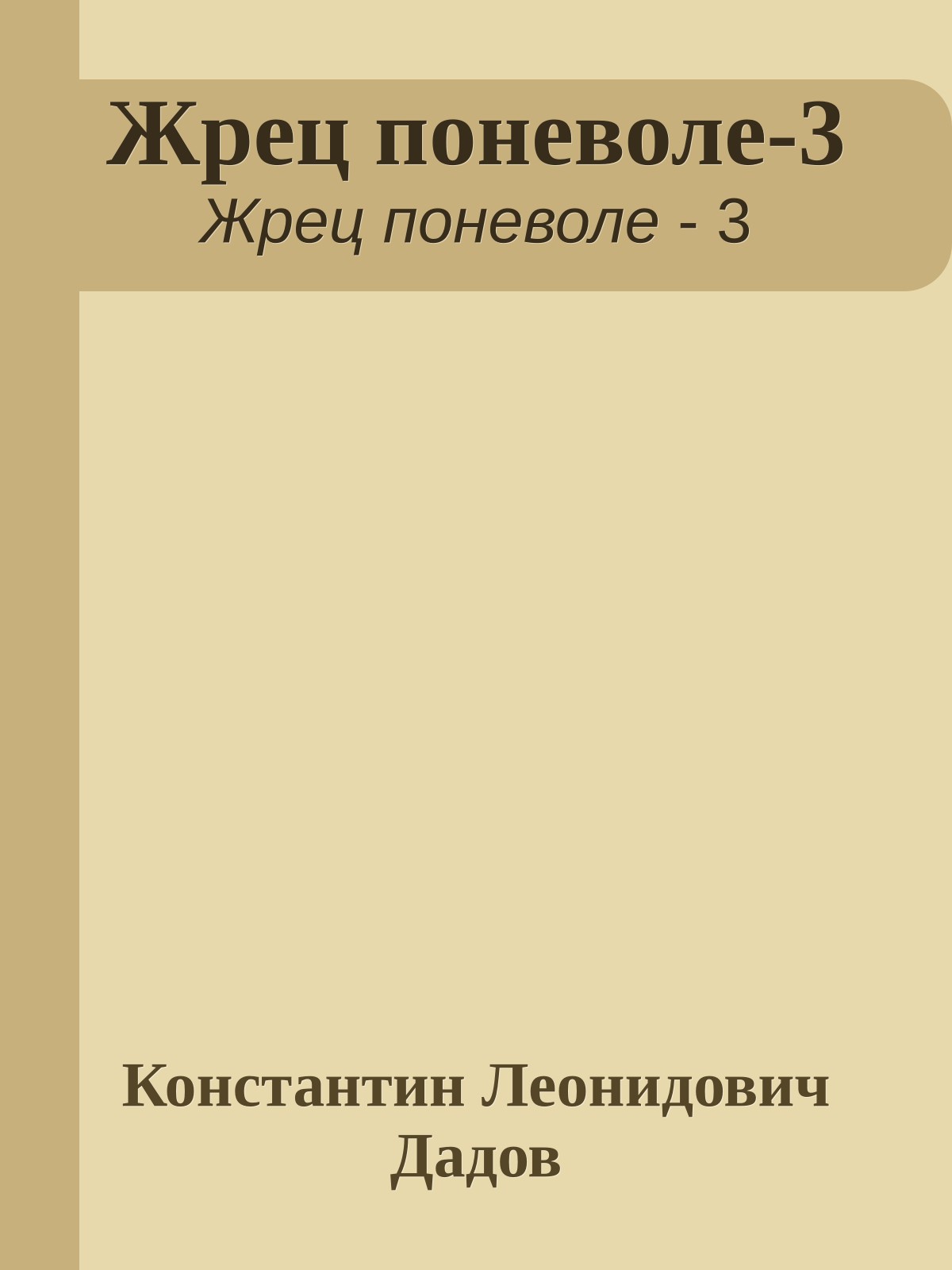 Жрец поневоле-3