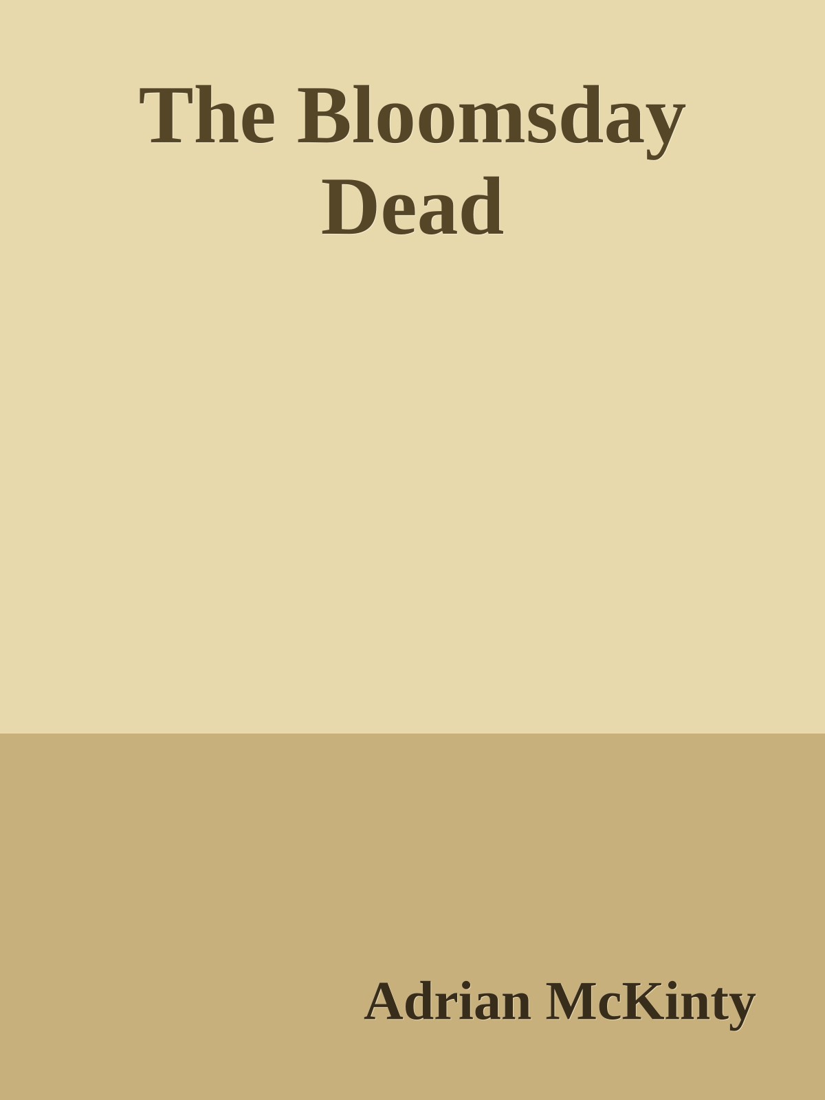 The Bloomsday Dead