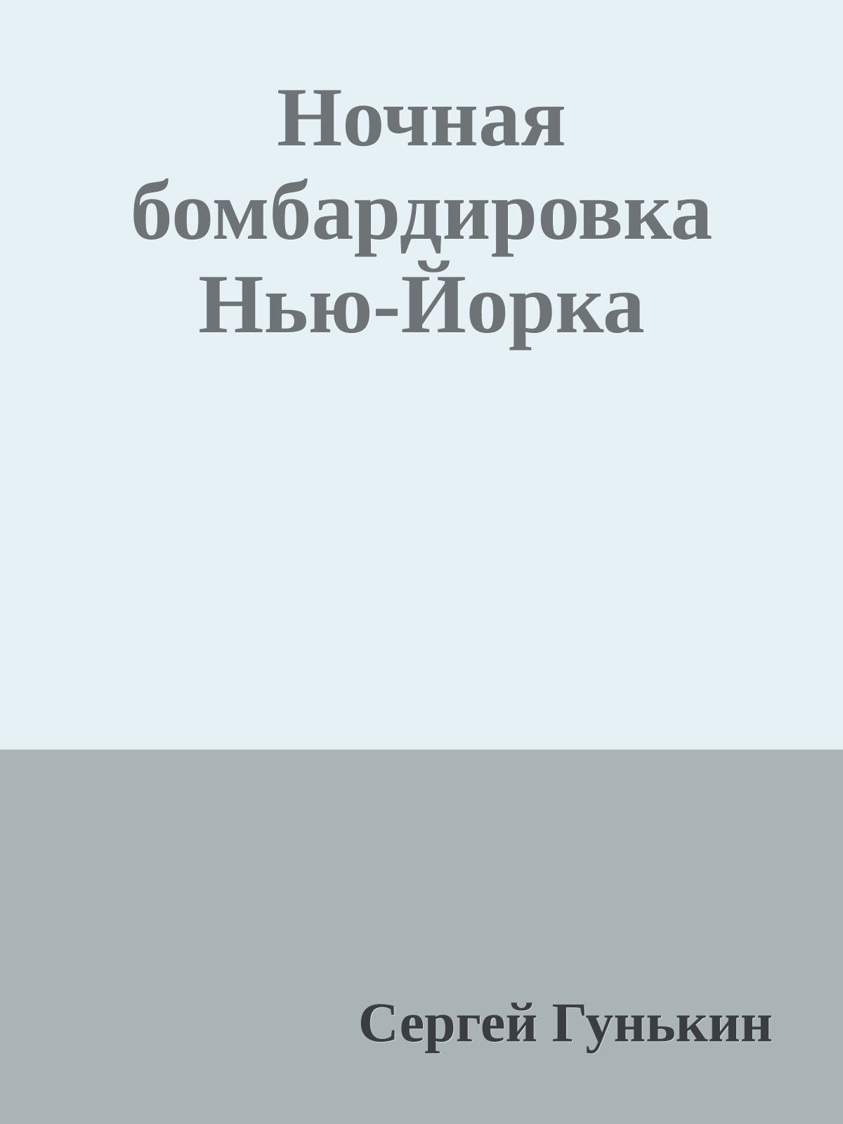 Ночная бомбардировка Hью-Йорка