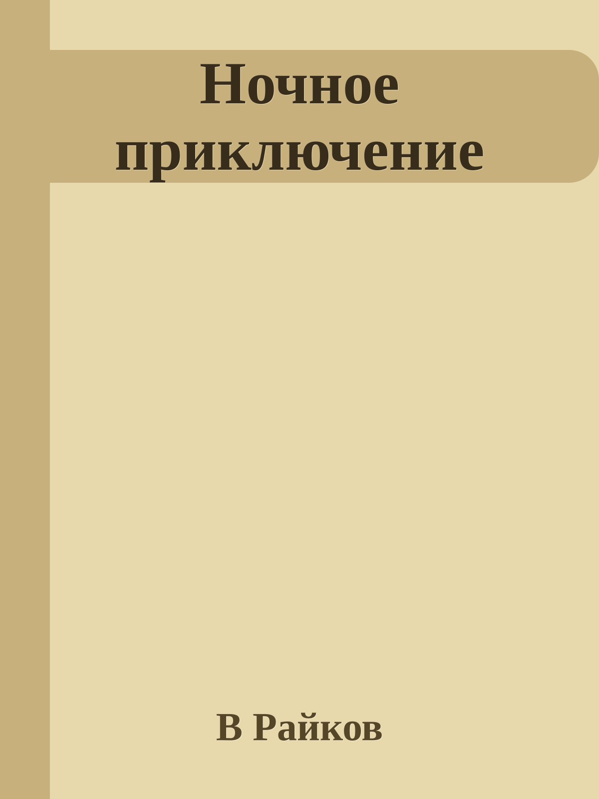 Ночное приключение