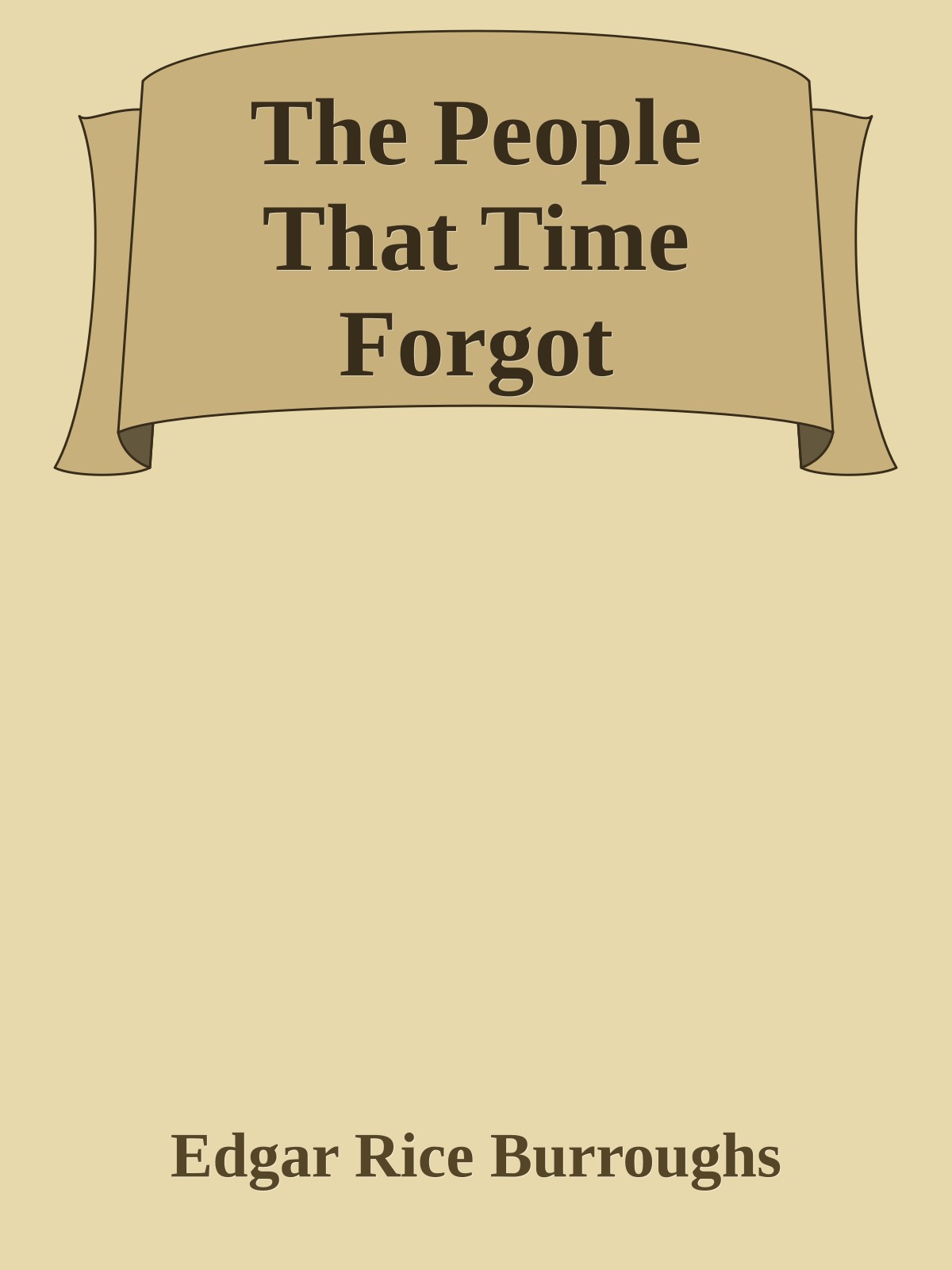 The People That Time Forgot