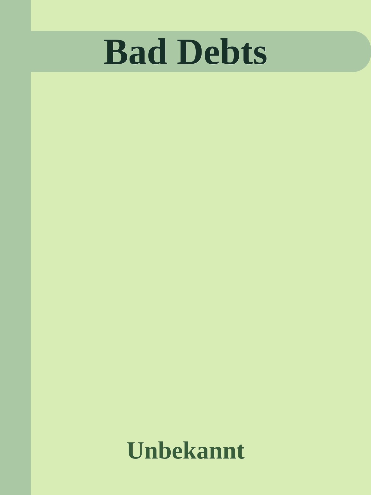 Bad Debts
