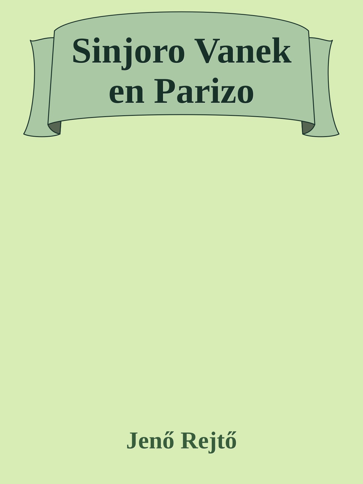 Sinjoro Vanek en Parizo