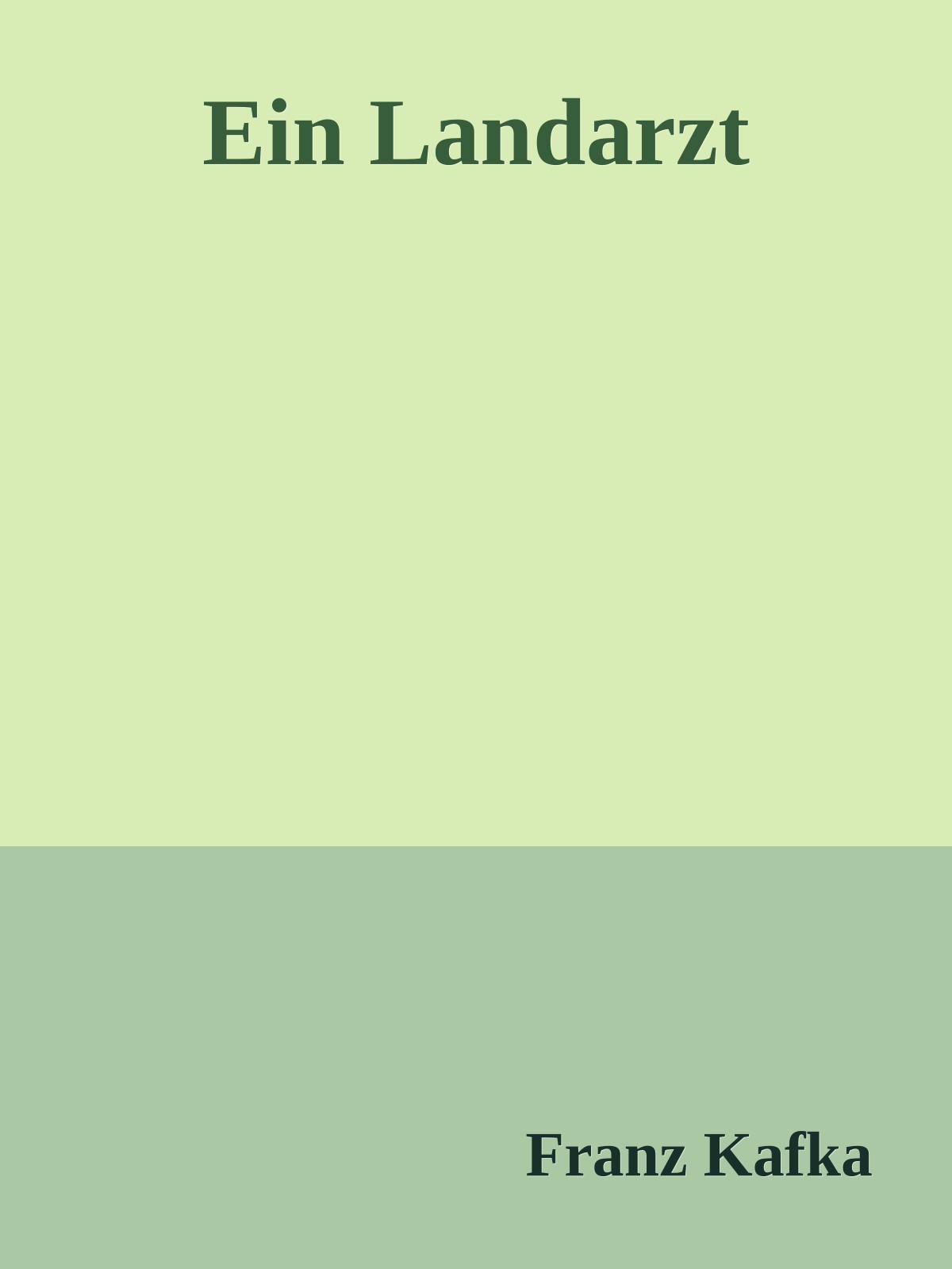 Ein Landarzt