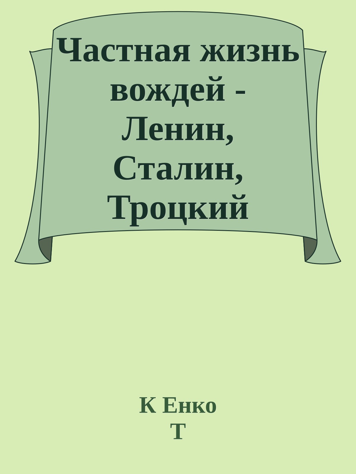 Частная жизнь вождей - Ленин, Сталин, Троцкий